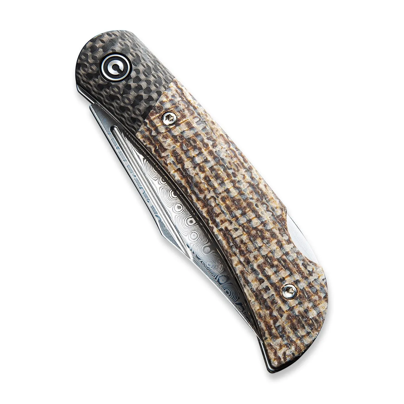 Civivi Rustic Gent C914DS-2 Taschenmesser Braun Damast