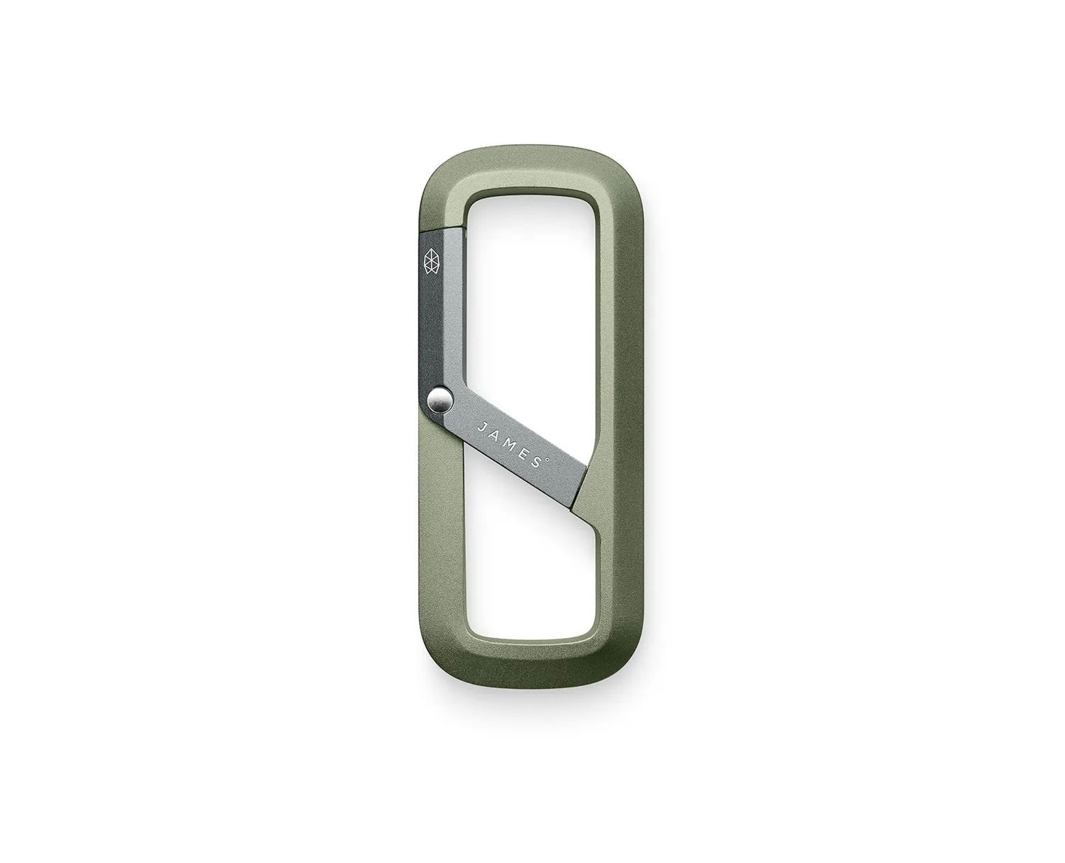 James Brand Madison Karabiner Silber Aluminium
