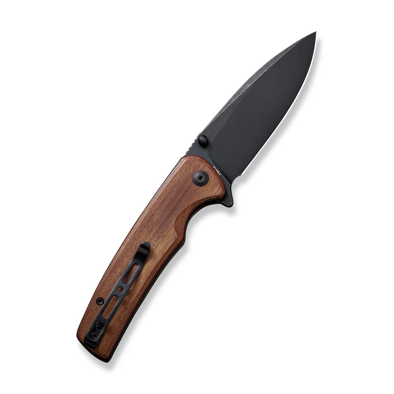 SENCUT Sachse S21007-6 Klappmesser Holz Button-Lock