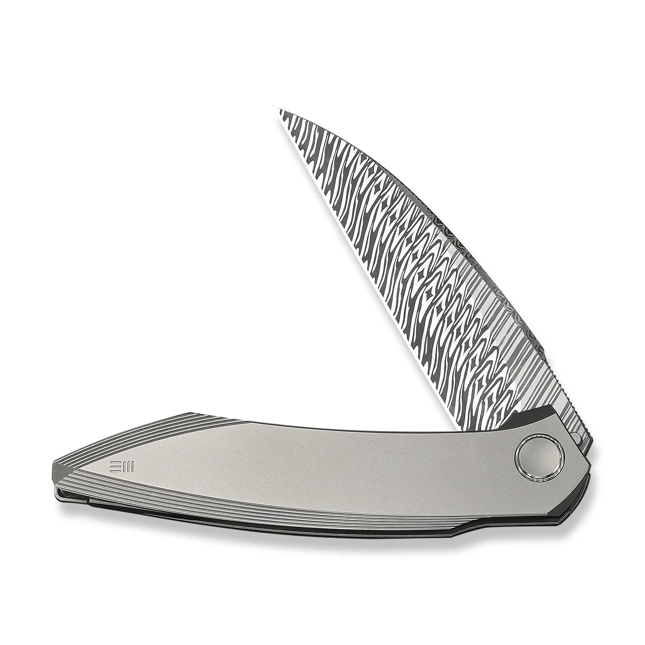 WeKnife Fluxor WE23071-DS1 Taschenmesser Damasteel Titan