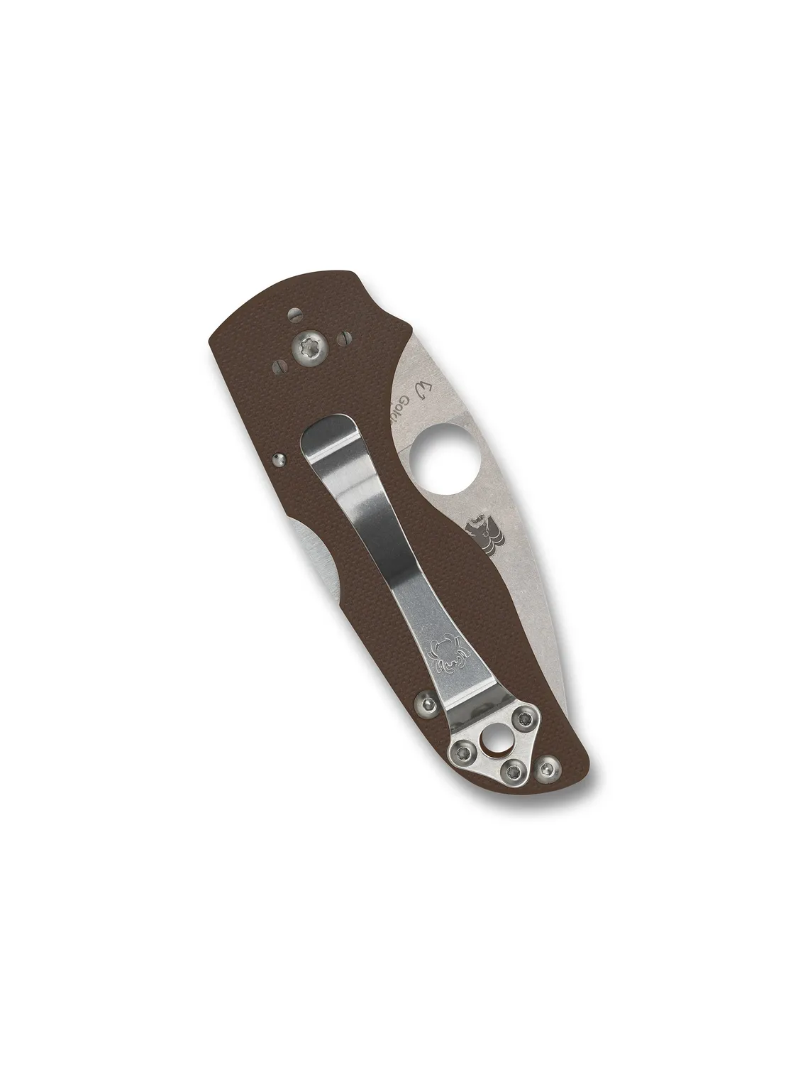 Spyderco Lil Native Sprint Run Taschenmesser CPM 15V Braun