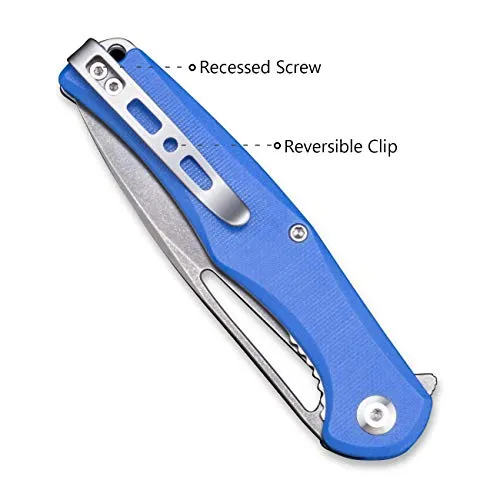 SENCUT Citius SA01D Taschenmesser Blau 9Cr18MoV