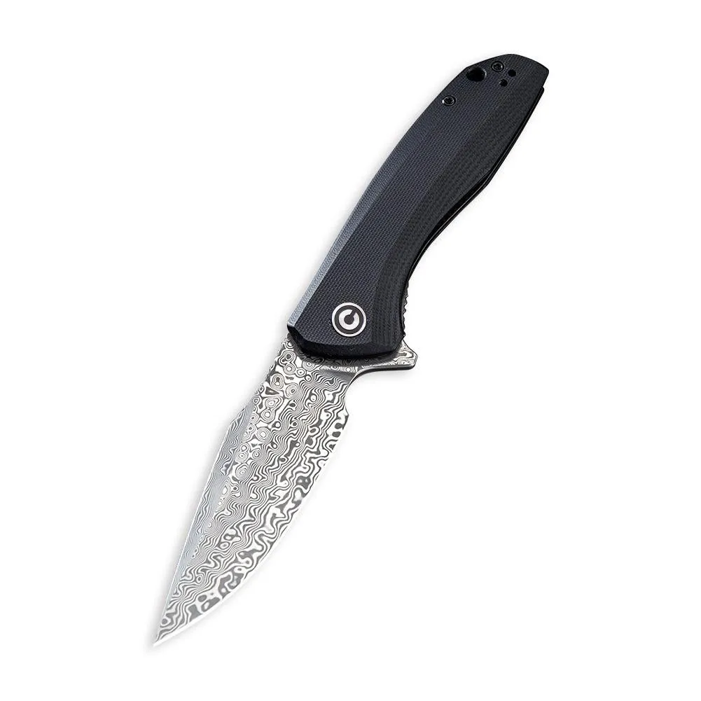 CIVIVI Baklash C801DS Taschenmesser Damast G10 schwarz