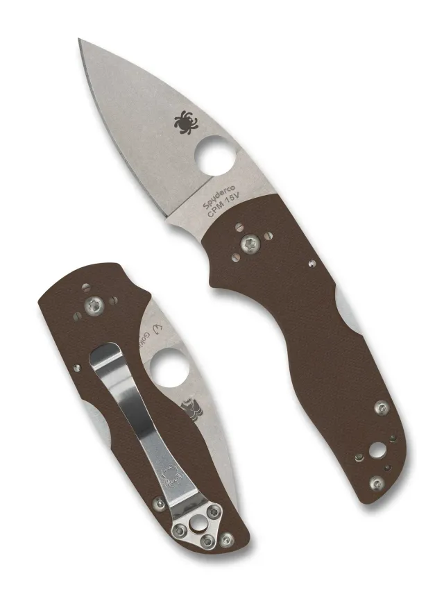Spyderco Lil Native Sprint Run Taschenmesser CPM 15V Braun
