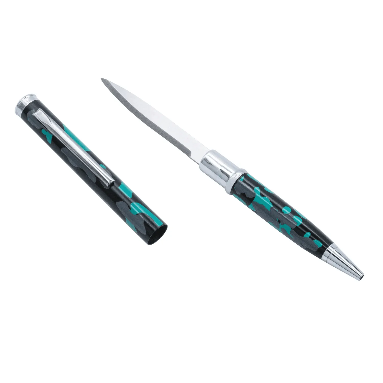 CobraTec Pen Kugelschreibermesser Edelstahl schwarz