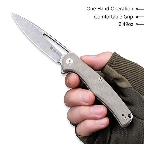 SENCUT CITIUS SA01B Klappmesser G10 Schwarz 9Cr18MoV