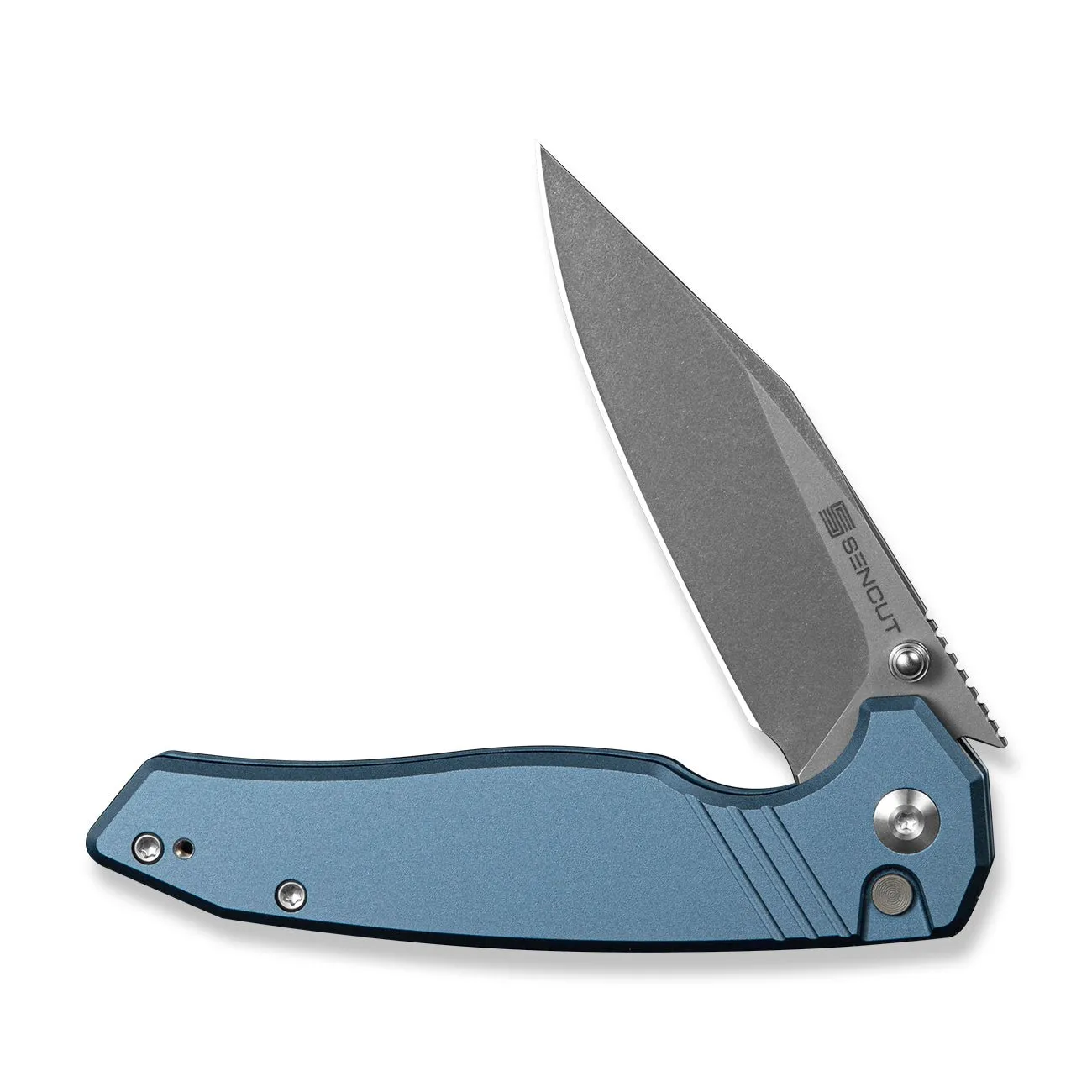 SENCUT Selkyris S25068-3 Klappmesser Blau Alu D2