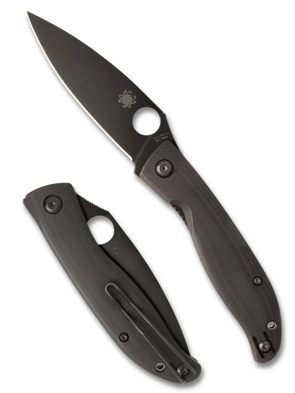 Spyderco Mantra 4 Klappmesser Front-Flipper G-10