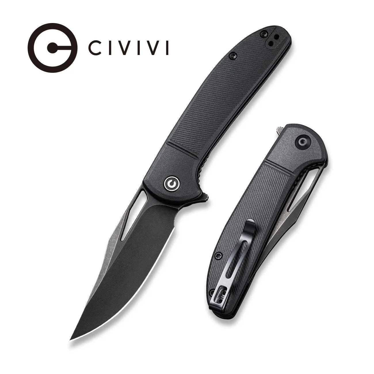 CIVIVI Ortis C2013D Taschenmesser Schwarz FRN 9Cr18MoV