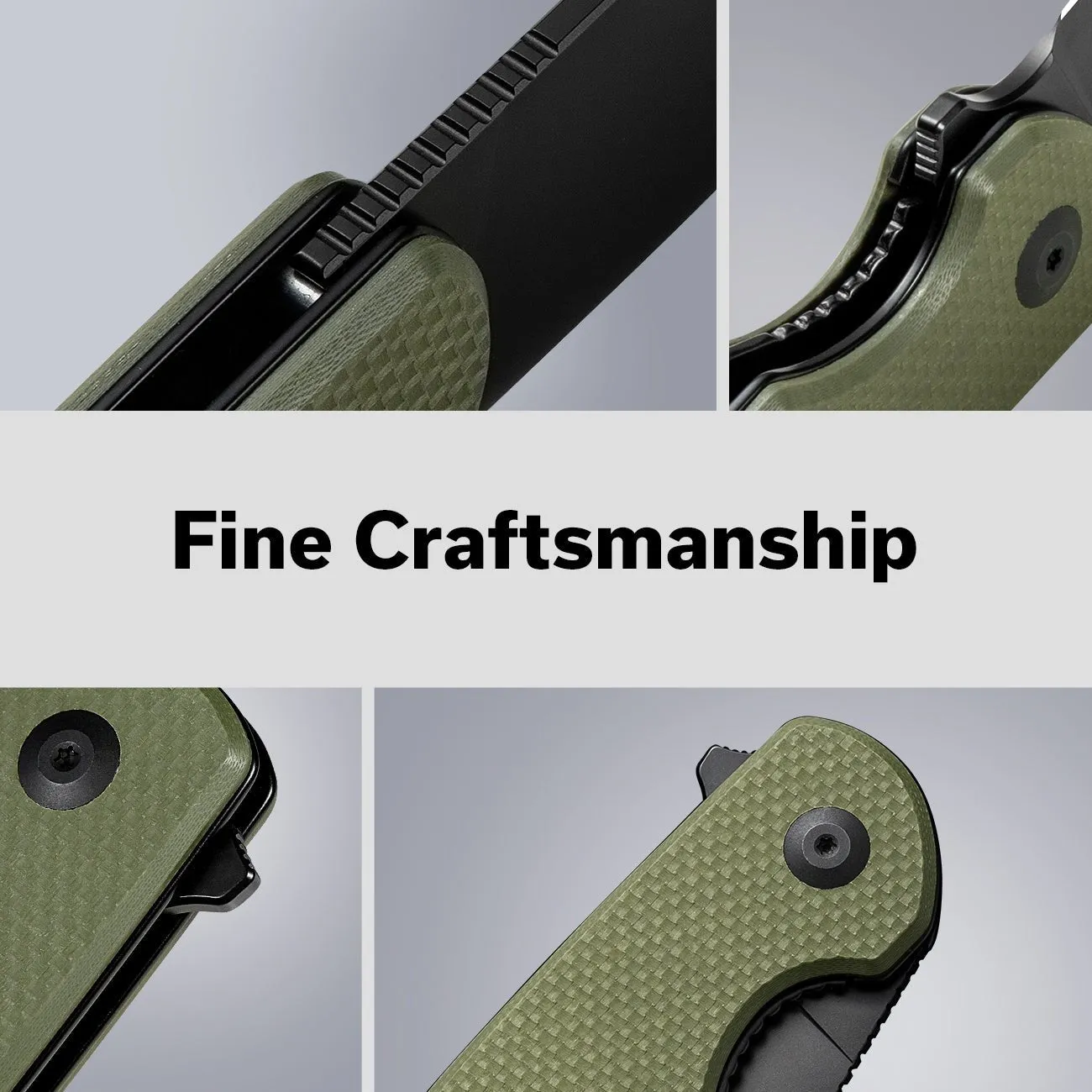 SENCUT Omniform S23064-1 Klappmesser G10 OD-Grün groß