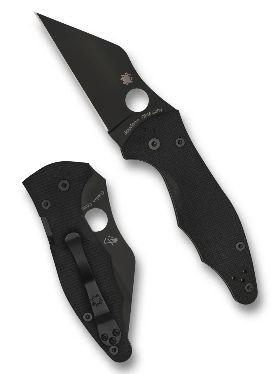 Spyderco Yojimbo 2 Taschenmesser satin S30V Wharncliffe