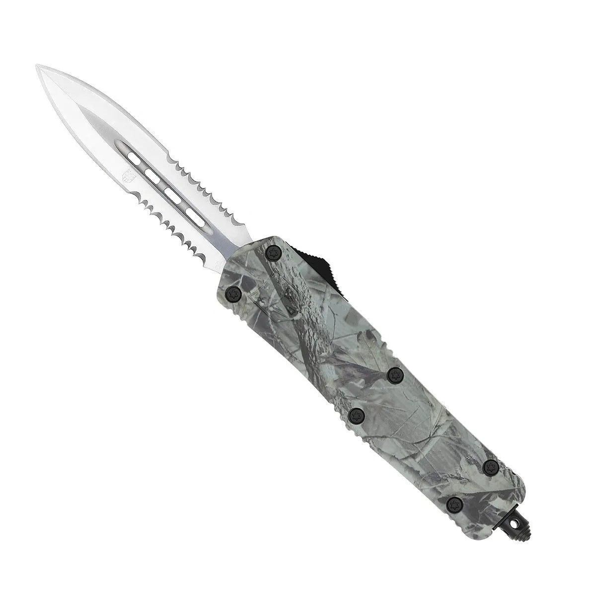 CobraTec FS-3 Medium Woodland OTF-Messer D2