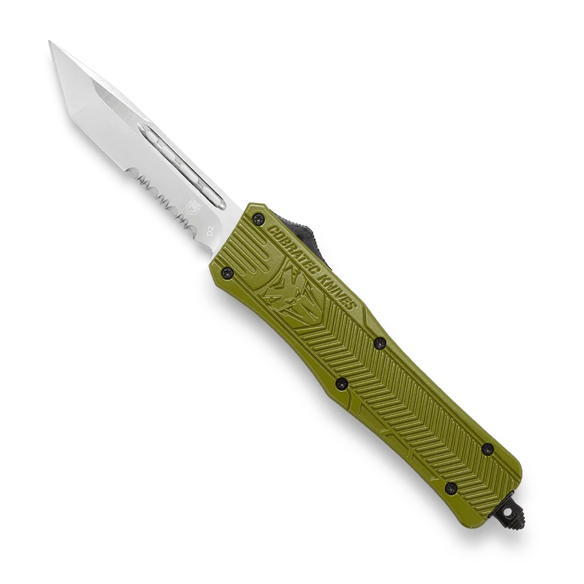 CobraTec CTK-1 Medium OTF Messer OD Green D2