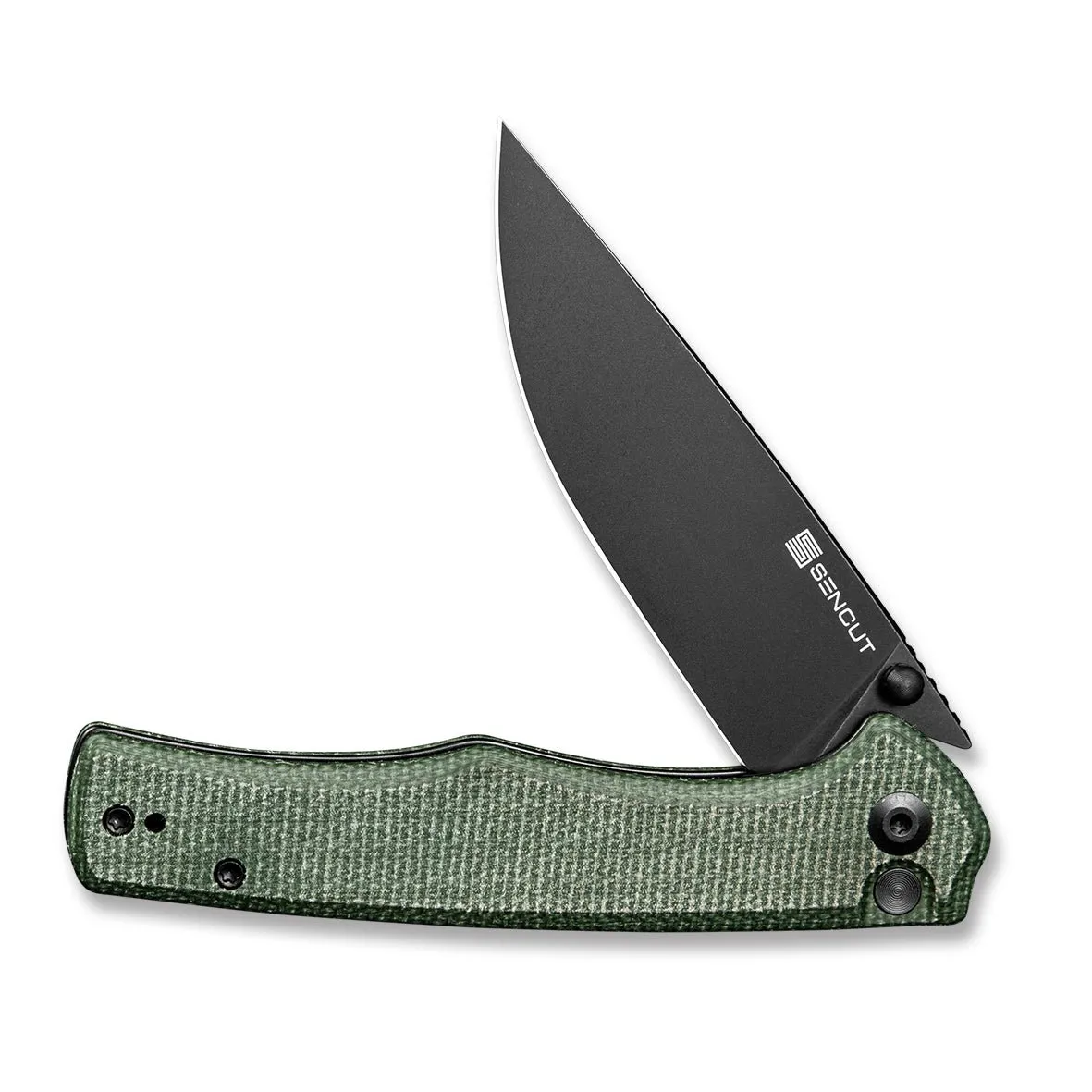 SENCUT Crowley S21012-3 Taschenmesser Micarta D2