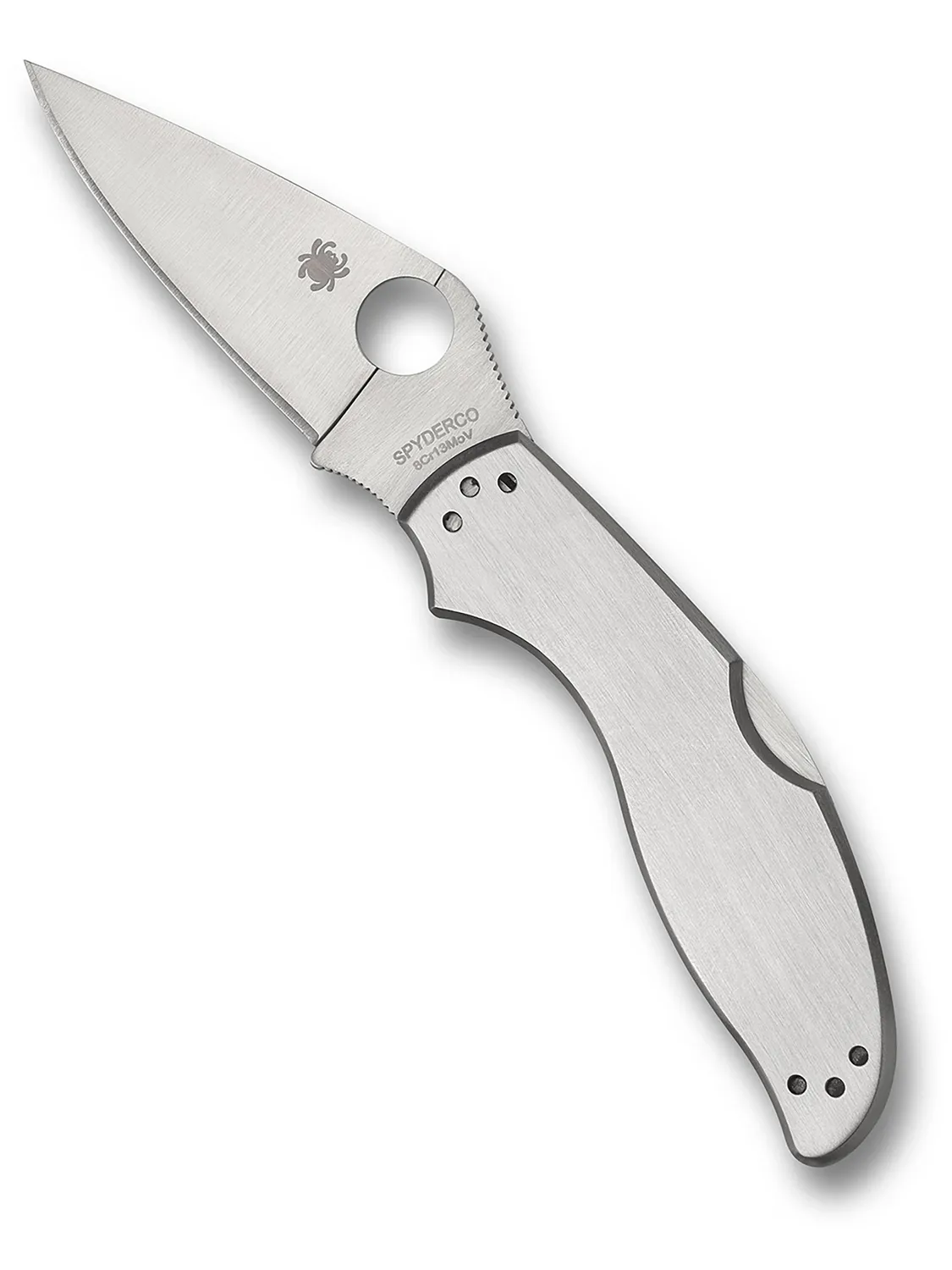 Spyderco UpTern Klappmesser Back-Lock Edelstahl