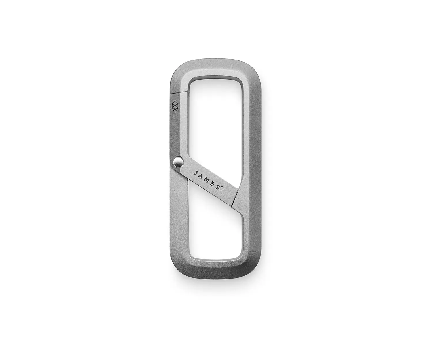 James Brand Madison Karabiner Silber Aluminium