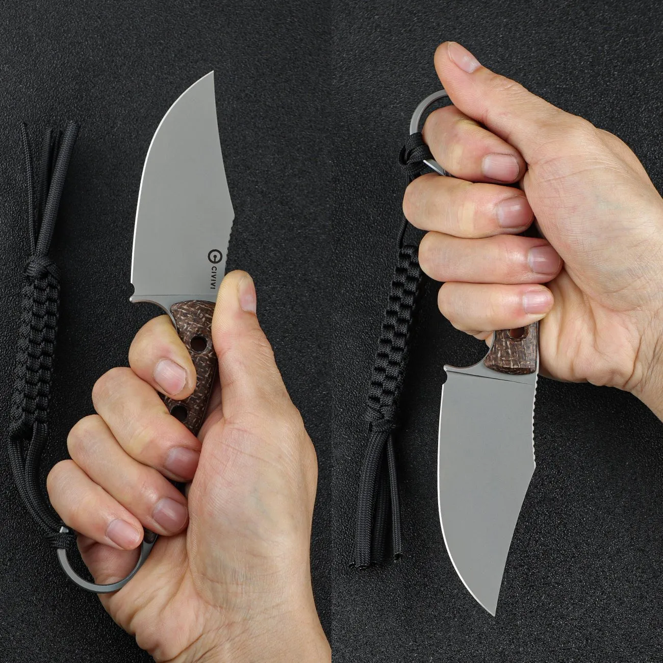 Civivi Midwatch C20059B-2 Feststehendes Messer Micarta N690