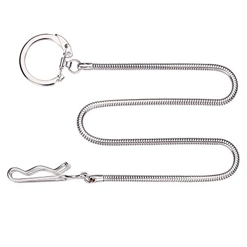 Herbertz Top Collection 1010141710 Schlangenkette Clip grau