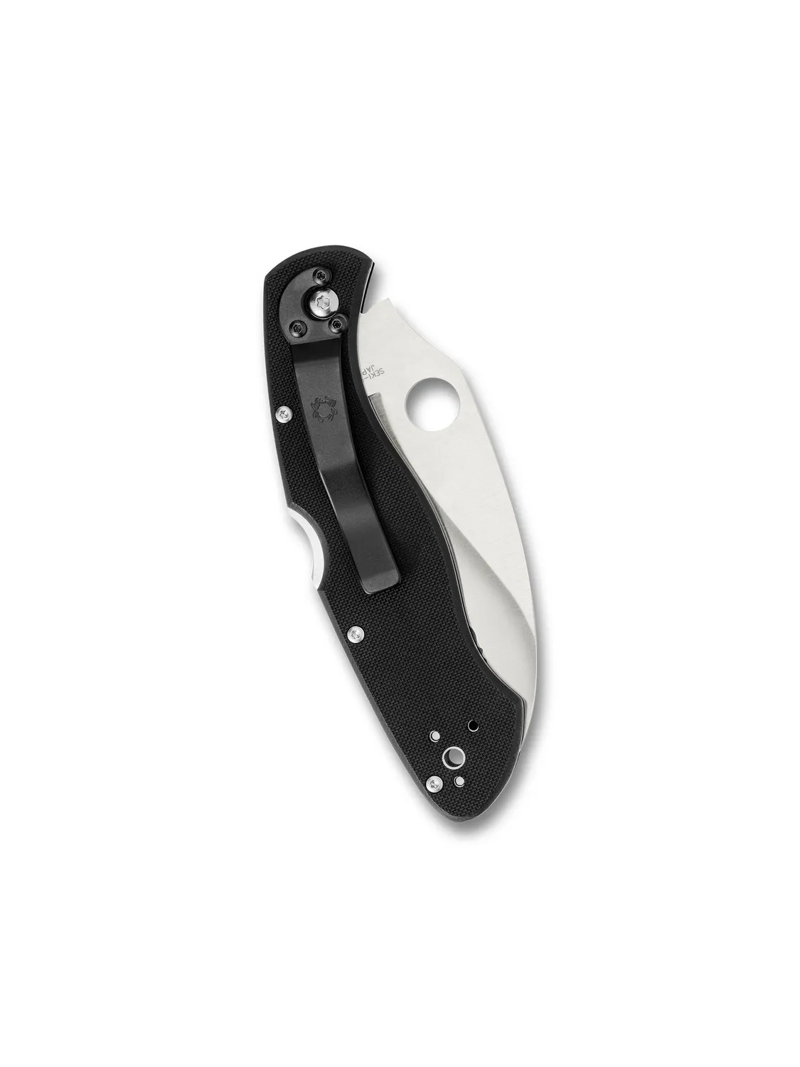 Spyderco Civilian Klappmesser Vollserration schwarz