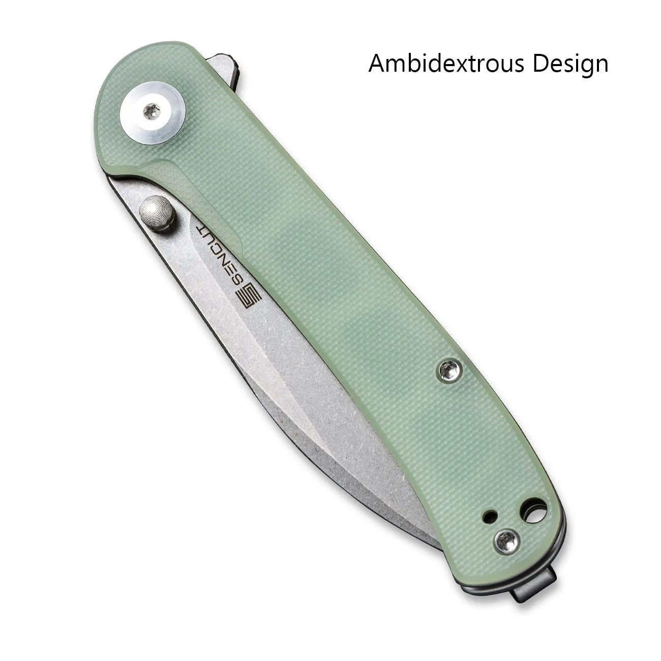 SENCUT Scepter SA03C Klappmesser schwarz Drop-Point