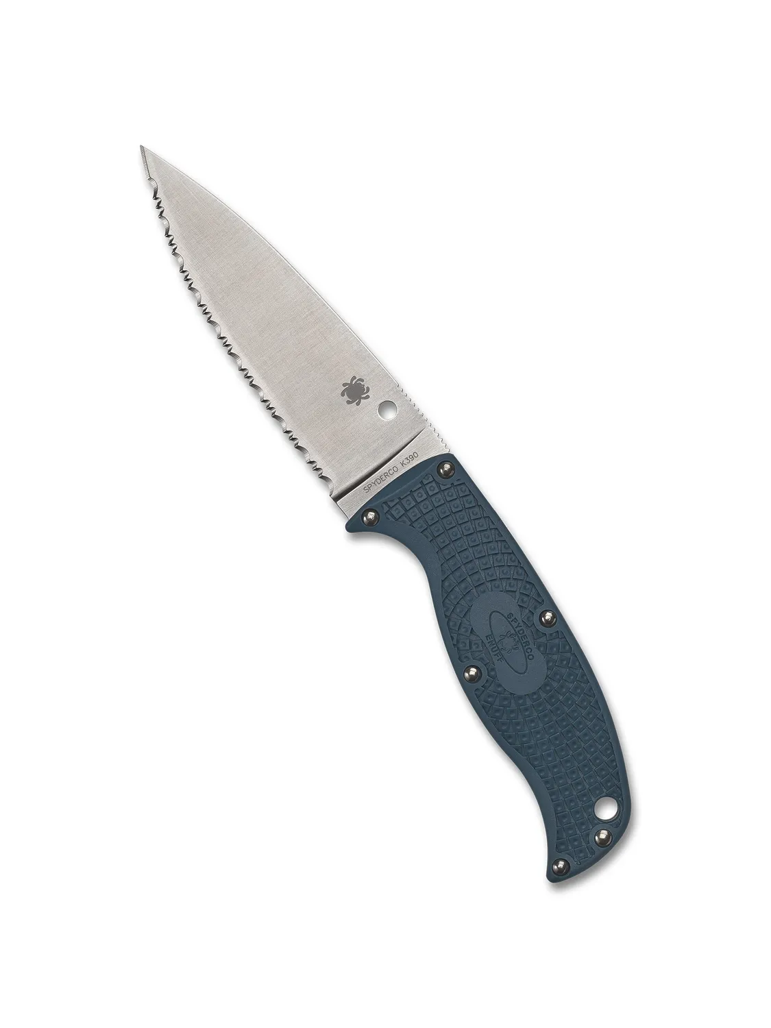 Spyderco Enuff 2 Fixed Blade K390 PlainEdge mit Scheide