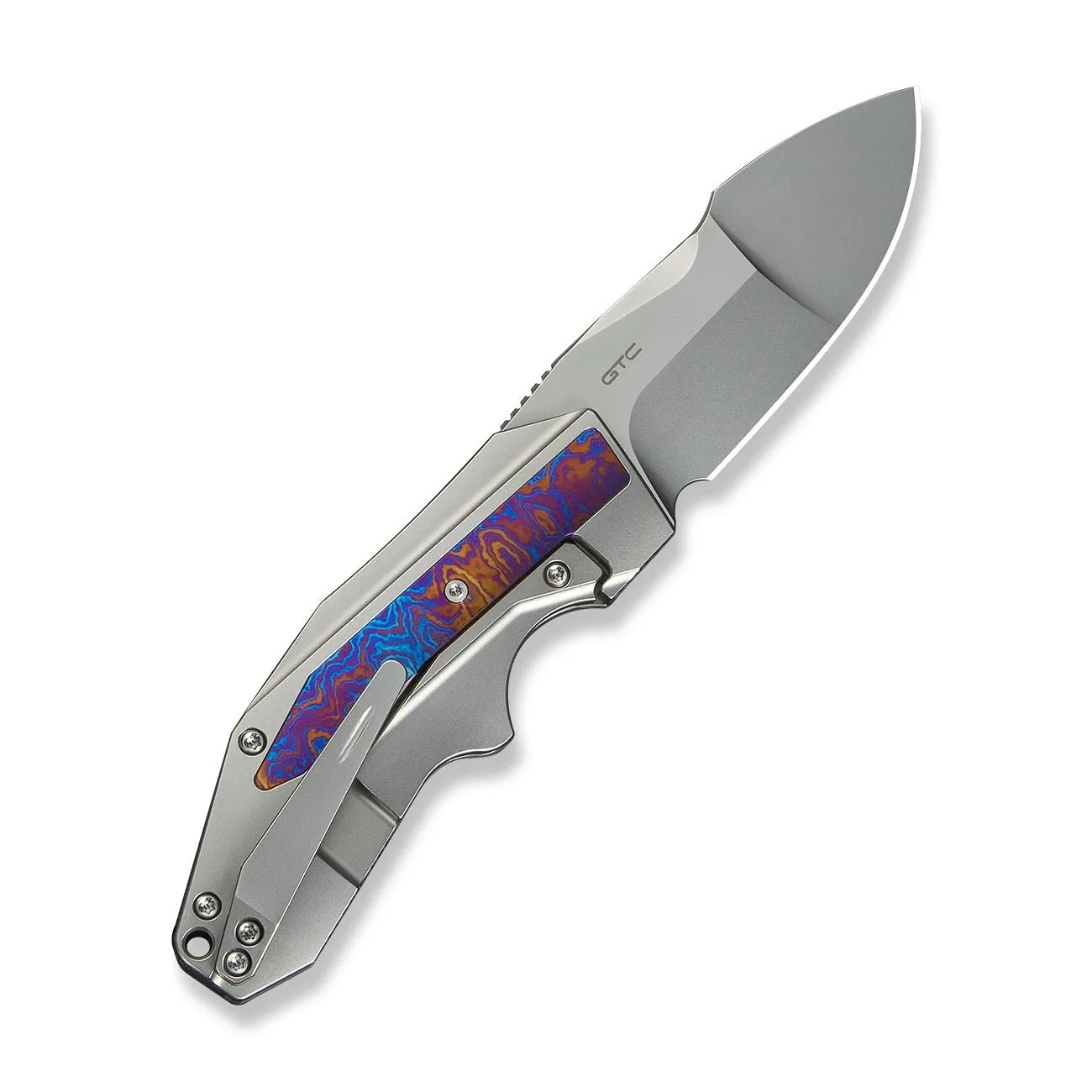 WeKnife Coral WE24044-4 Klappmesser Timascus