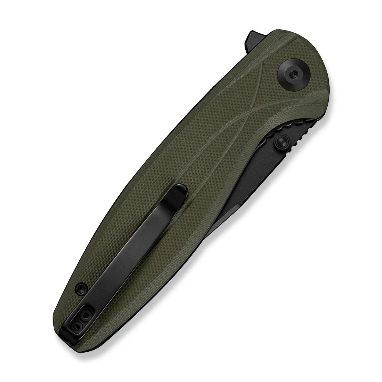 SENCUT Vyrce S25104-1 Taschenmesser OD Green D2 G10