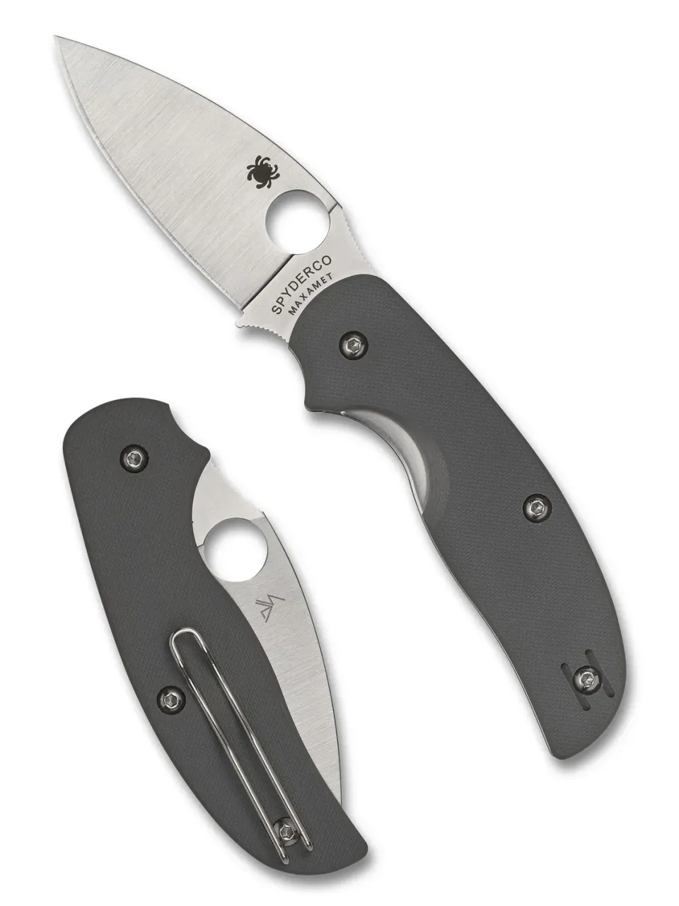 Spyderco Sage 1 Klappmesser Maxamet G-10 Grau Linerlock