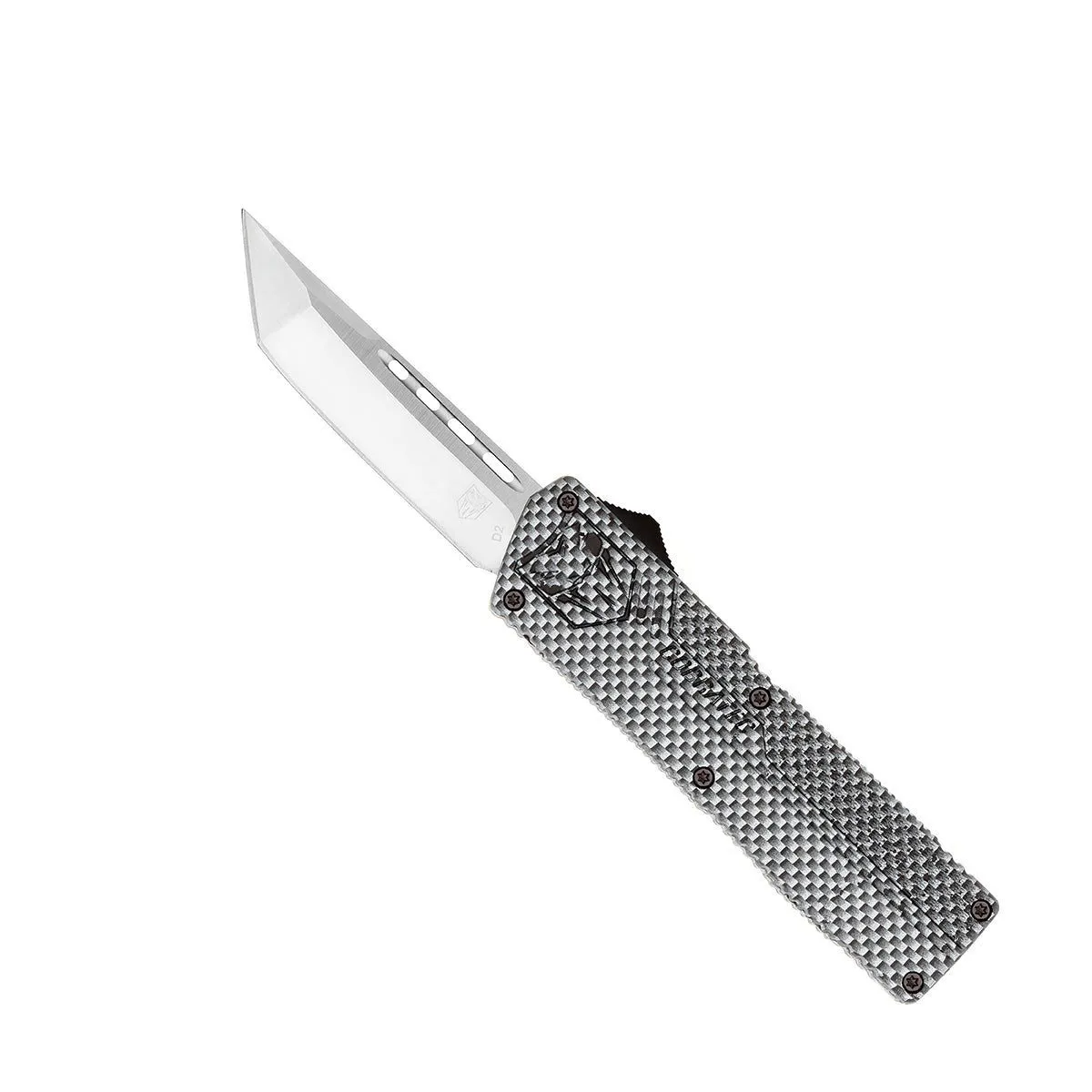 CobraTec Lightweight OTF Messer D2 Carbon 7,75 Zoll