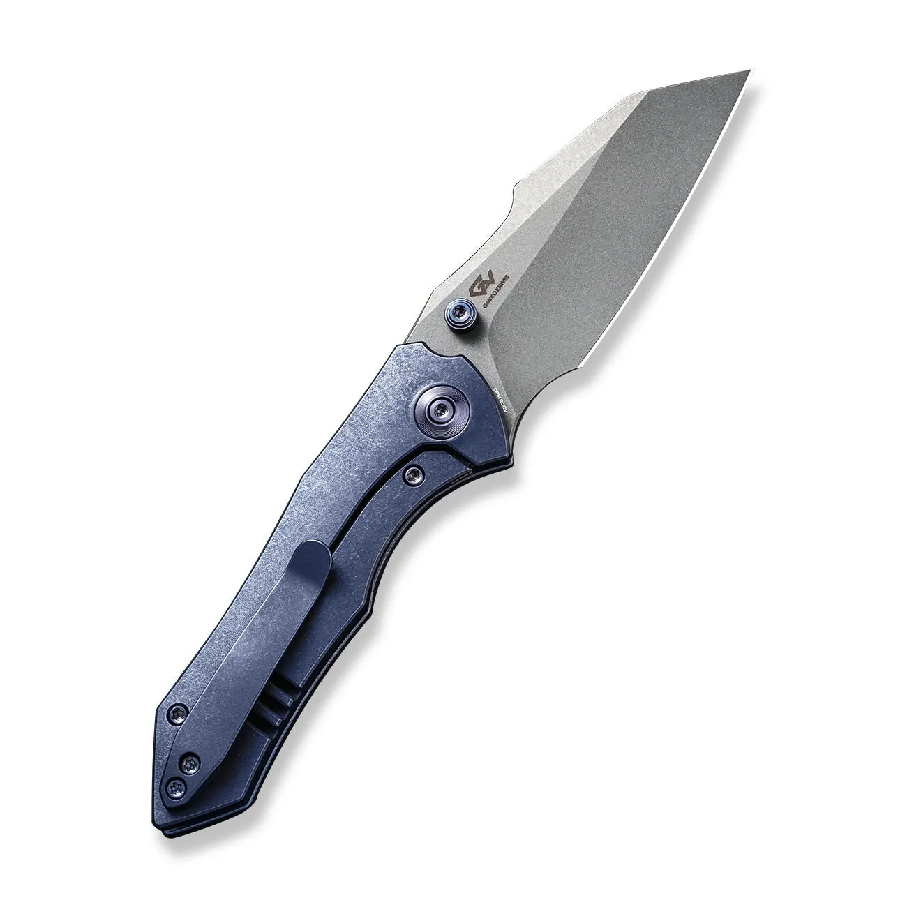 WeKnife High-Fin WE22005-3 Taschenmesser Titan 20CV Blau