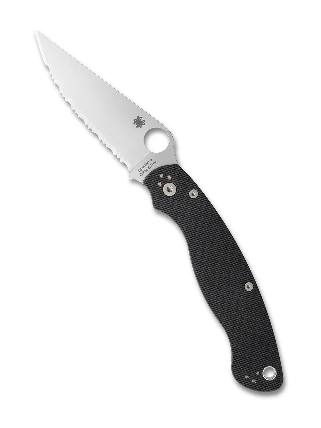 Byrd Military 2 Taschenmesser Schwarz glatt