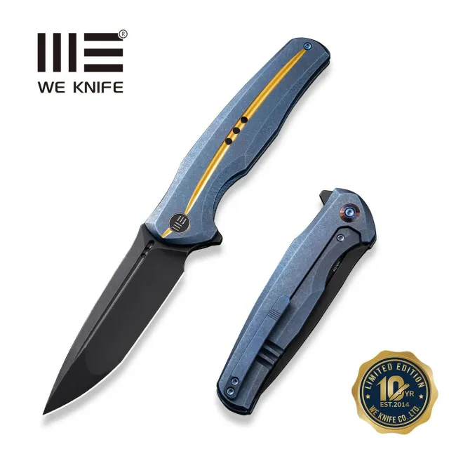 WeKnife 601X WE01J-3 Taschenmesser Titan Blau Limitiert 20CV