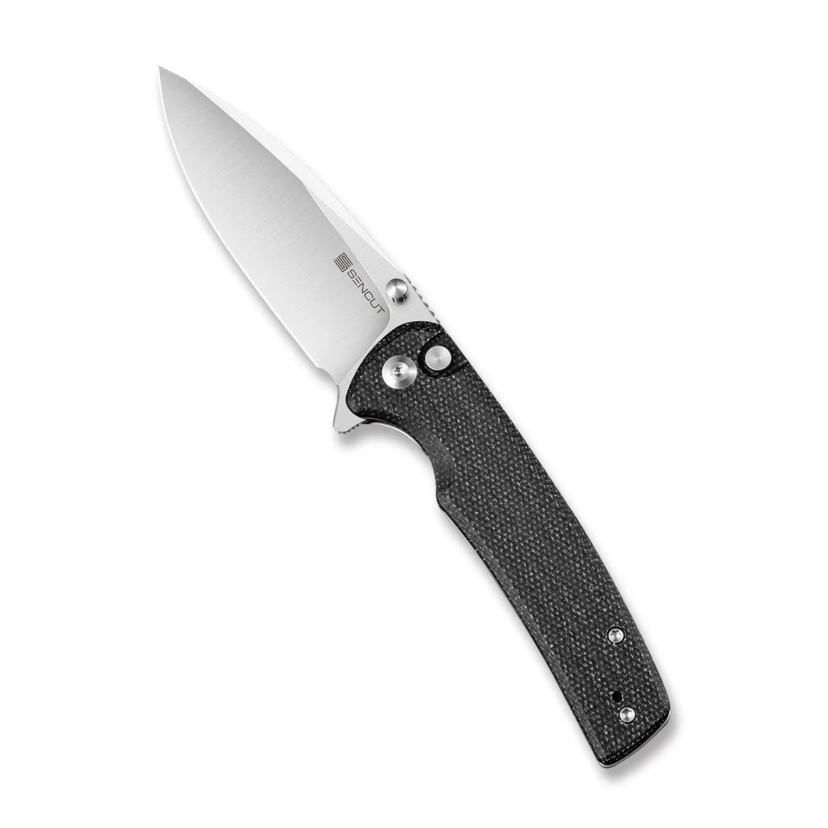 SENCUT Sachse S21007-1 Taschenmesser Micarta Button Lock