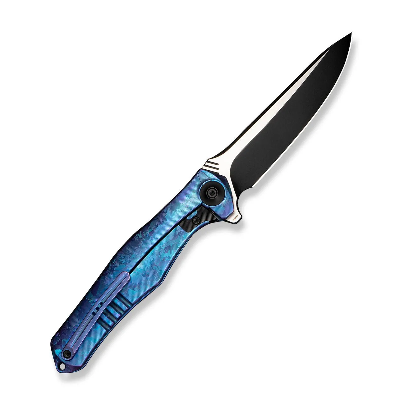 WeKnife 702 702-2025 BSW Klappmesser Titan Blau-Lila M390
