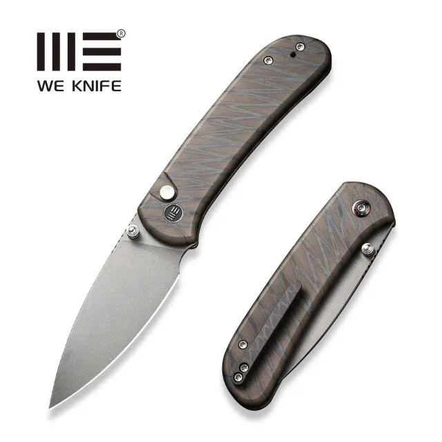 WeKnife Qubit WE22030F-4 Taschenmesser 20CV Tiger Stripe