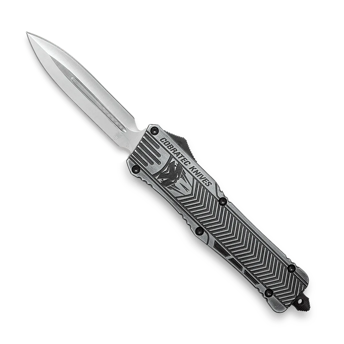 CobraTec CTK-1 Large OTF-Messer Stonewash D2