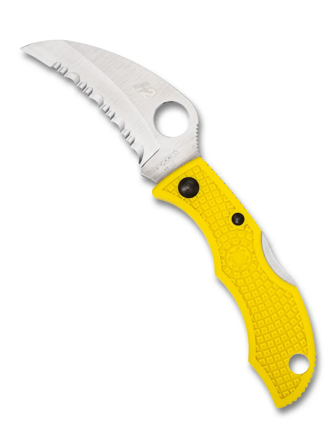 Spyderco Ladybug 3 Salt Schlüsselmesser H-2 Hawkbill