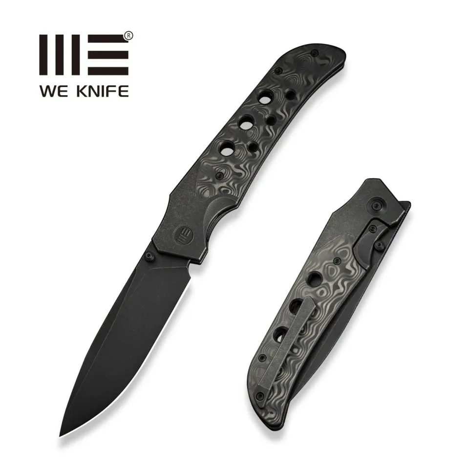WeKnife WE-Guthrie WE23072B-1 Taschenmesser Schwarz 20CV