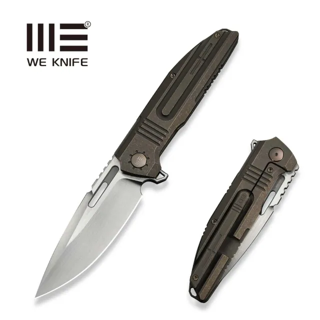 WeKnife Tracks WE23059-2 Klappmesser Bronze M390