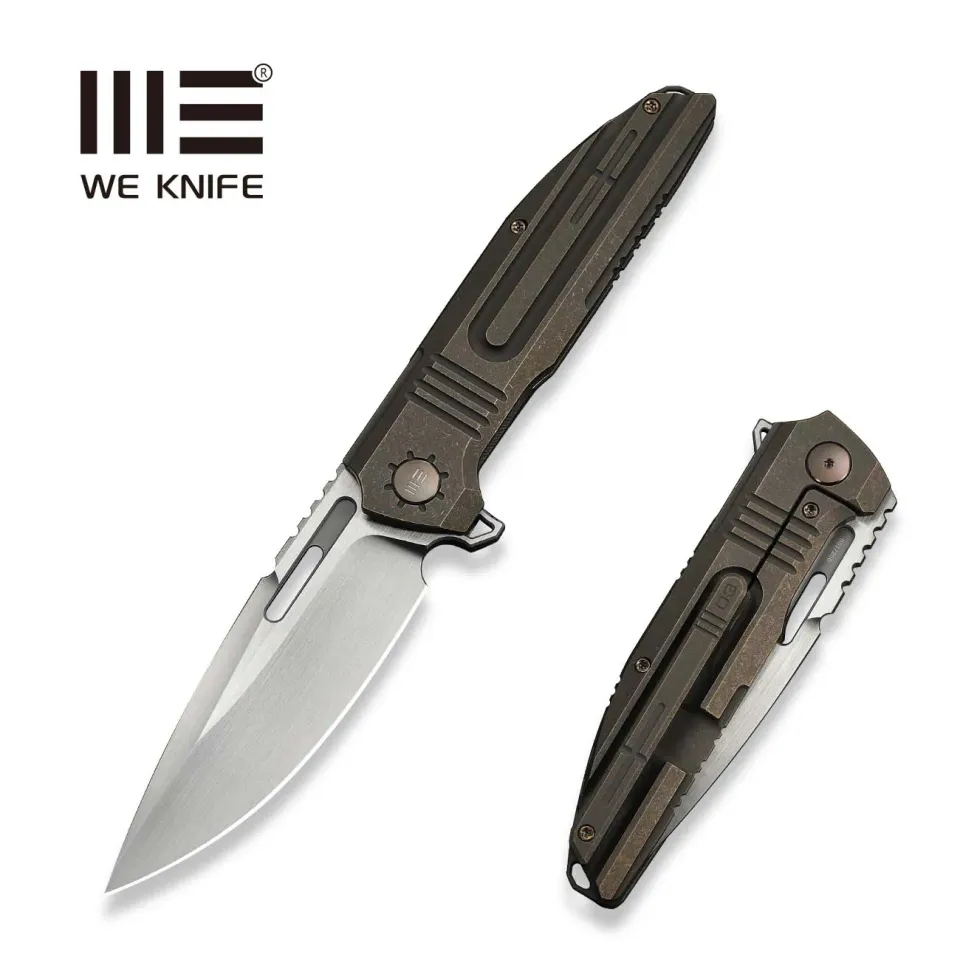 WeKnife Tracks WE23059-2 Klappmesser Bronze M390