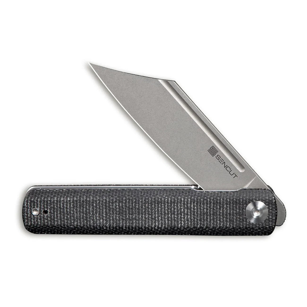 SENCUT Bronte SA08A Klappmesser schwarz Front Flipper