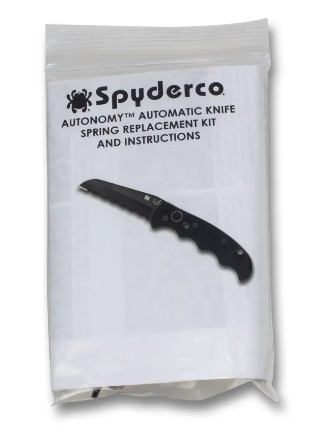 Spyderco Autonomy Parts Kit Ersatzteilset Schwarz