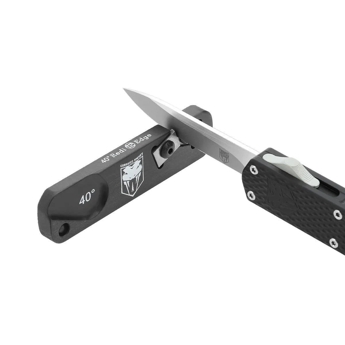 CobraTec Redi Edge Messerschärfer Grau Tactical 40 Grad