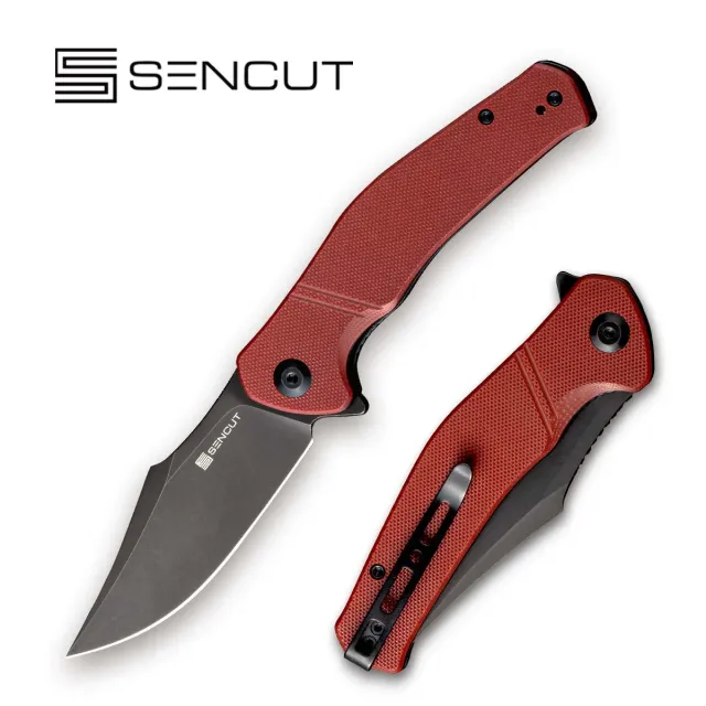 SENCUT Episode SA04A Taschenmesser Burgundy 9Cr18MoV