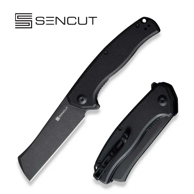 SENCUT Traxler S20057C-1 Klappmesser Schwarz Sheepsfoot