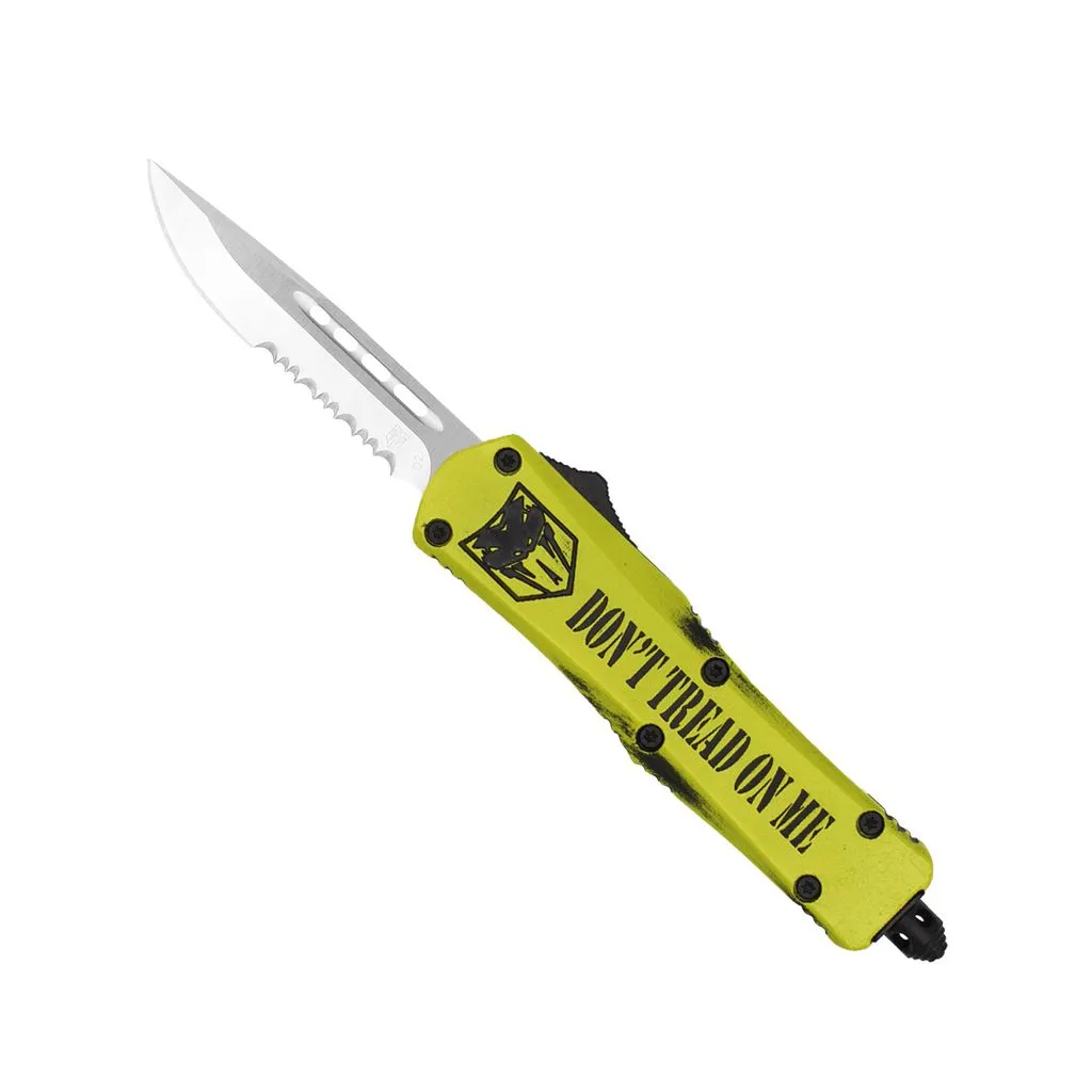 CobraTec Small FS-3 OTF-Messer Don’t Tread D2