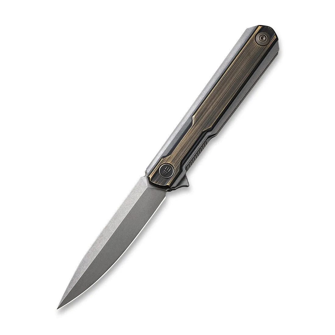 WeKnife Peer 2015E Klappmesser Titan-Messing 20CV