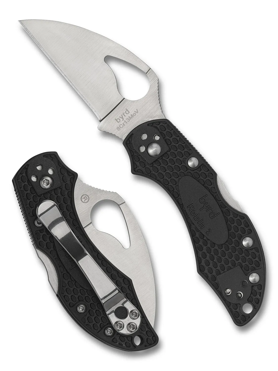 Byrd Robin 2 Wharncliffe Taschenmesser PlainEdge