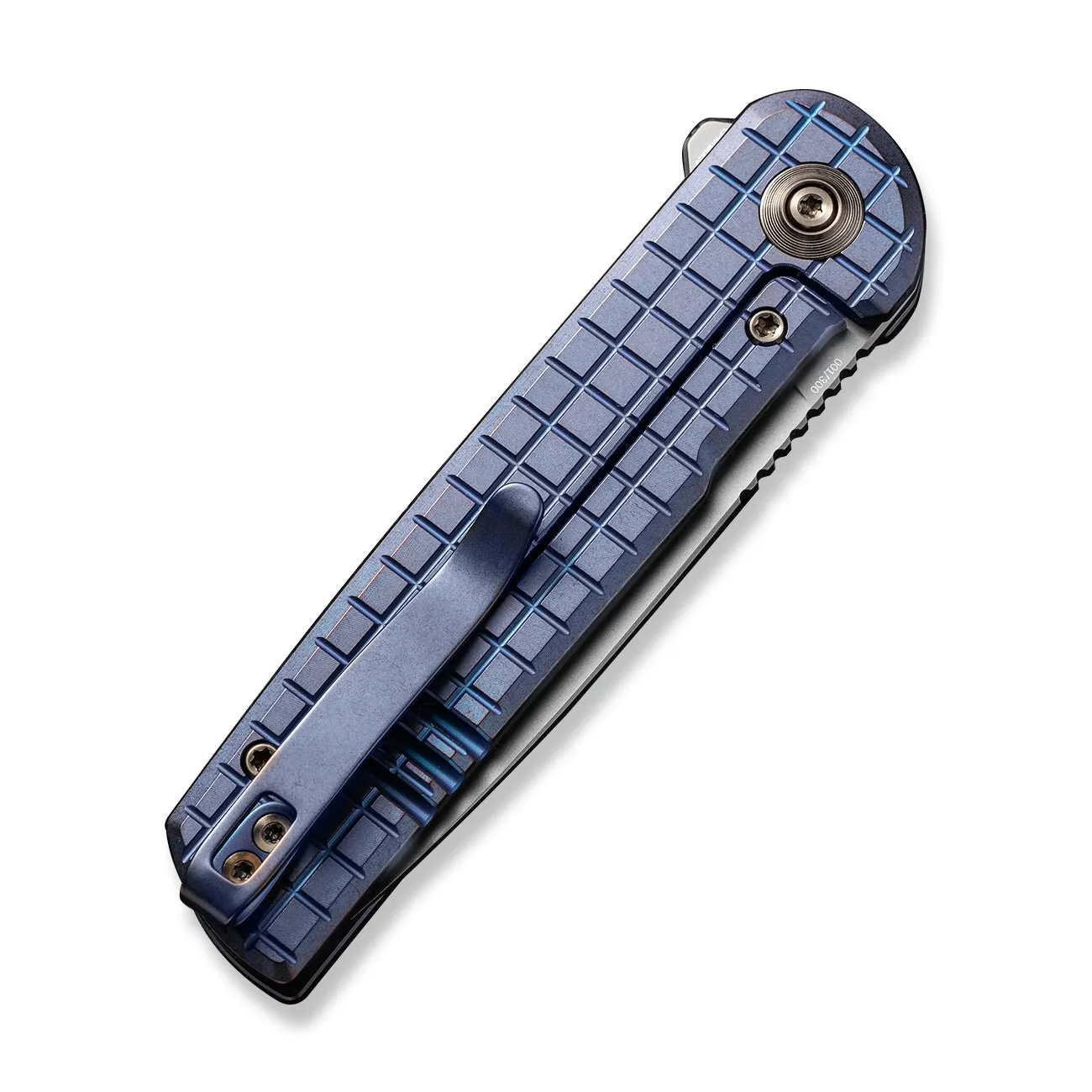 WeKnife Charith WE20056B-1 Klappmesser Titan Blau Limitiert