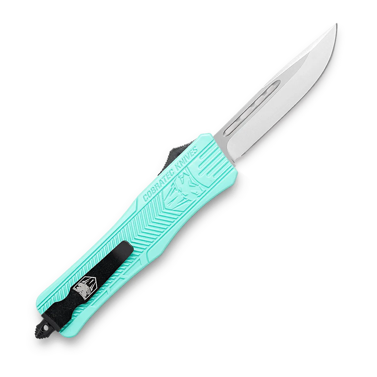 CobraTec CTK-1 Medium OTF Messer Mint Blue D2